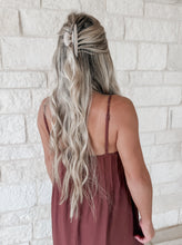 Load image into Gallery viewer, Forget Me Not Pintuck Detailed Strappy Maxi