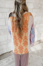 Load image into Gallery viewer, Moonchild Sunday Long Sleeve Floral Printed Berber Sweater Cardigan Top