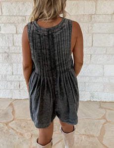 Taylor Black Romper