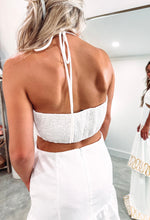 Load image into Gallery viewer, Bayside Brunch Halter Maxi (FINAL SALE)