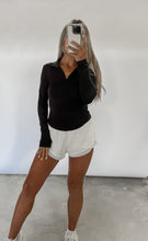 Load image into Gallery viewer, Running Fast Black Active Half Zip (FINAL SALE)
