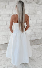 Load image into Gallery viewer, Kiss Me Softly Ivory Strapless Midi