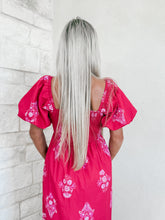 Load image into Gallery viewer, A Little Something Berry Puff Sleeve Maxi Dress