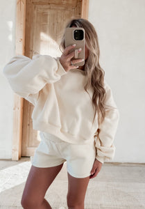 Winter Wish Cropped Sweatshirt