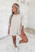 Load image into Gallery viewer, Grow Your Own Way Mineral Washed Knit Casual Top &amp; Short Set