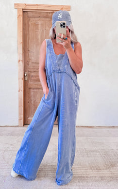 Unbeatable Mineral Wash Jumpsuit