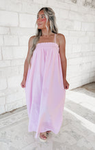 Load image into Gallery viewer, Stripe It Striped Sleeveless Midi - Blush/Pink