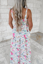 Load image into Gallery viewer, Bloom &amp; Be Seen Floral Print Tiered Maxi Dress