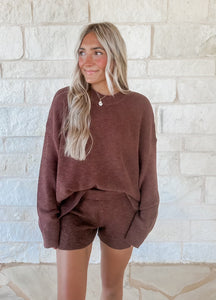 Couch Cozy Biker Short Set