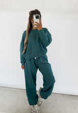 Load image into Gallery viewer, Daily Edit Star Patch Sweatshirt and Joggers - Dark Teal