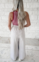 Load image into Gallery viewer, Just Winging It Terry Washed Sweatpants - Lt. Khaki