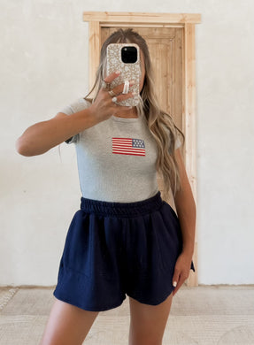 Flag Baby Tee