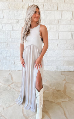 Own The Day Taupe Maxi