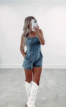 Load image into Gallery viewer, Living Free Denim Romper