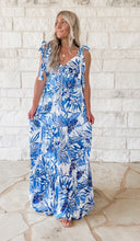 Load image into Gallery viewer, Bali Babe Blue Maxi (FINAL SALE)