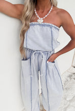 Load image into Gallery viewer, After Hours Mineral Wash Contrast Barrel Jumpsuit