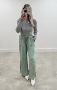 Diane Terry Knit Pants