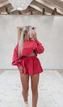 Load image into Gallery viewer, On The Court Mini Skort - Cherry