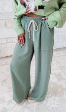 Load image into Gallery viewer, Gentle Breeze Olive Drawstring Pants