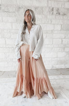 Load image into Gallery viewer, My Comfort Space Wide Leg Ruffle Hem Pants