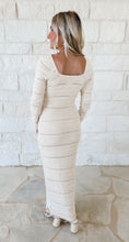 Load image into Gallery viewer, Hallie Crochet Knit Oat Maxi