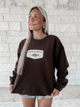 Load image into Gallery viewer, Lucky Catch Brown Sweatshirt