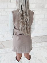 Load image into Gallery viewer, Where The Wind Blows V Neck Sleeveless Knit Mini Dress