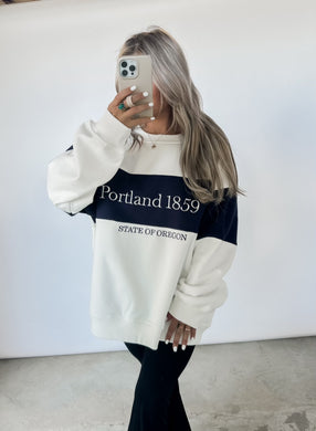 Portland Colorblock Sweatshirt