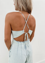 Load image into Gallery viewer, By The Shore Denim Jumpsuit