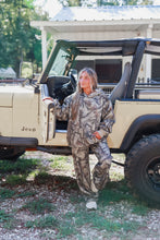 Load image into Gallery viewer, Elk Woodland Camo Cloud Fleece Oversized Hoodie &amp; Fleece Wide Leg Sweatpants Set