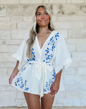 Load image into Gallery viewer, In Greece Embroidery Romper (FINAL SALE)