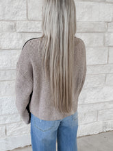 Load image into Gallery viewer, The Unexpected Two Tone Turtleneck Sweater
