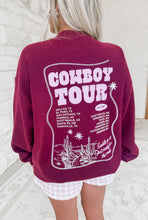 Load image into Gallery viewer, Cowboy Tour Saddle Up Sweatshirt