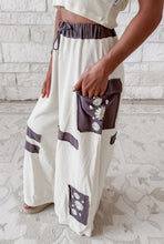 Load image into Gallery viewer, Daisy Lane Embroidery Wide Leg Thermal Pants