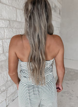 Load image into Gallery viewer, The Weekend Fine Striped Tube Top &amp; Wide Leg Pants Set