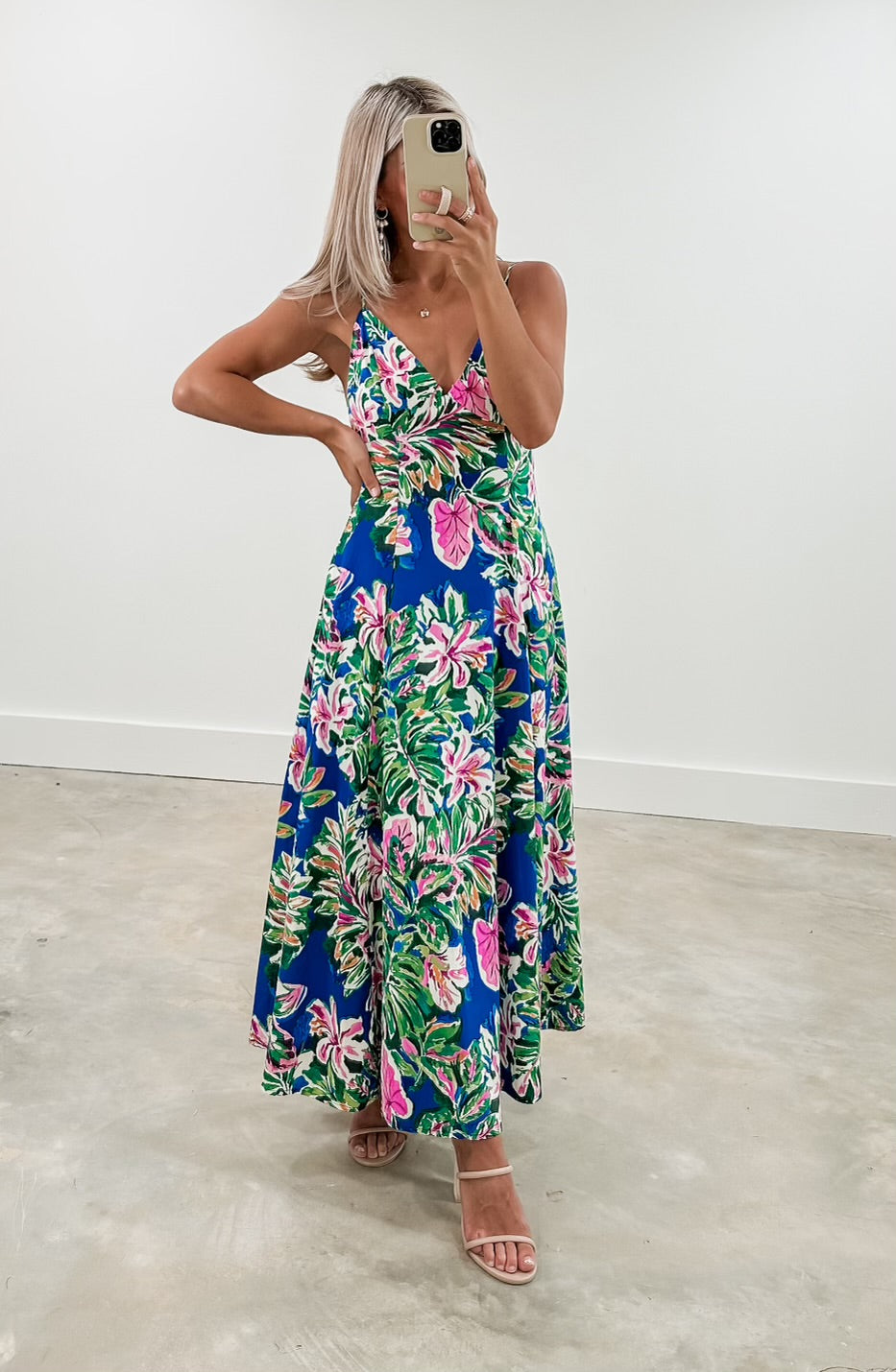 Vacay All Summer Floral Maxi (FINAL SALE)