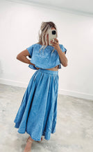 Load image into Gallery viewer, Kiersten Denim Skirt Set