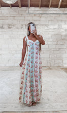 Load image into Gallery viewer, Piper Floral Patchwork Maxi Dress