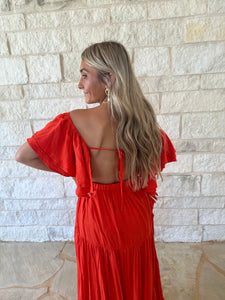 Yours Truly Red Maxi (FINAL SALE)