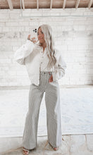 Load image into Gallery viewer, Trend Starter Striped Mixed Jeans - Brown