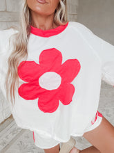 Load image into Gallery viewer, Indie Summer Flower Patched Top