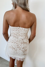 Load image into Gallery viewer, Wedding Weekend Lace Corset Mini Dress