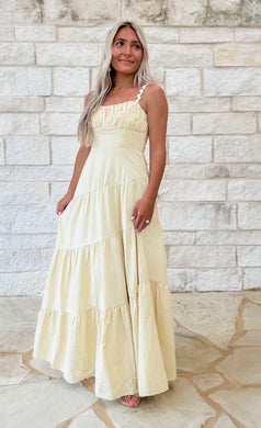 Georgia Yellow Maxi (FINAL SALE)