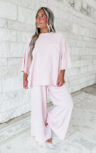 Load image into Gallery viewer, Caught My Eye Cotton Fleece Sweatpants - Baby Pink