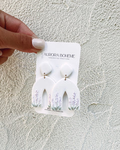 Arrow Floral Earrings