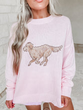Load image into Gallery viewer, Retriever Long Sleeve Crew Neck Graphic Sweater - RESTOCK