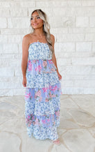 Load image into Gallery viewer, Joho Floral Strapless Maxi