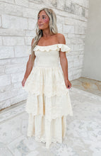 Load image into Gallery viewer, Sunset Serenity Ruffled Maxi