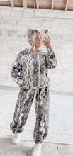 Load image into Gallery viewer, Campfire Nights Camo Printed Hoodie + Jogger Set (ships next week)