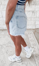 Load image into Gallery viewer, Coming Together Denim Frayed Shorts